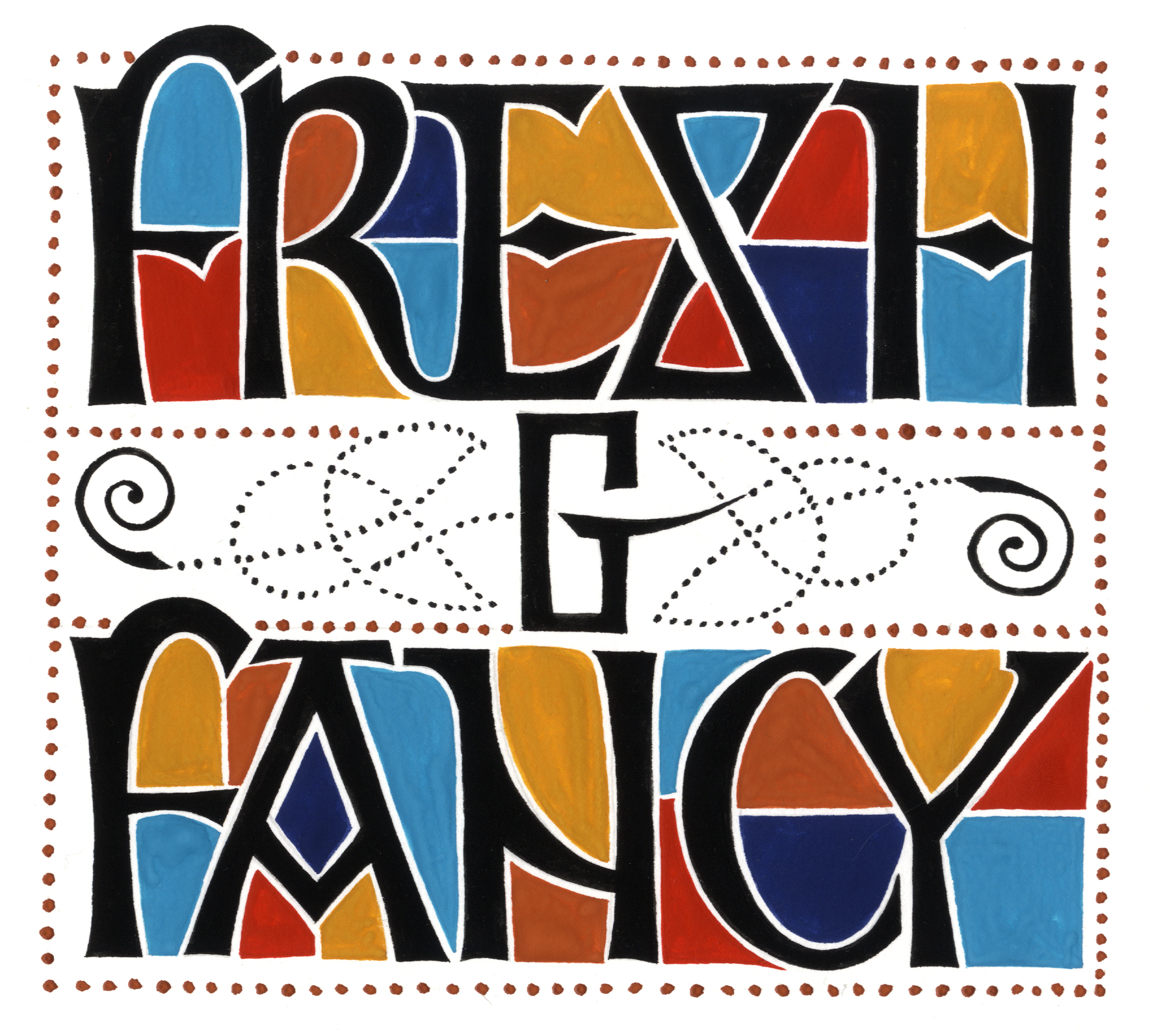 „Fresh & Fancy“ – Zoom Workshop for the Society for Calligraphy<br /> May 14th & 15th 2022